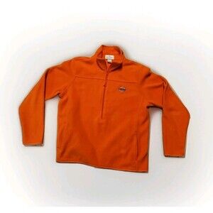 Oklahoma State Cowboys Women's 1/2 Zip Orange Fleece Pullover OSU